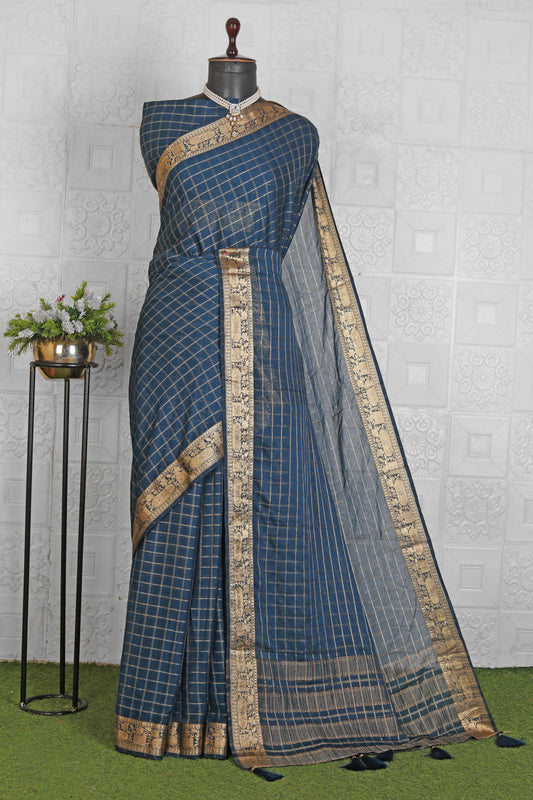 Beautiful Chanderi Silk Saree in Munich