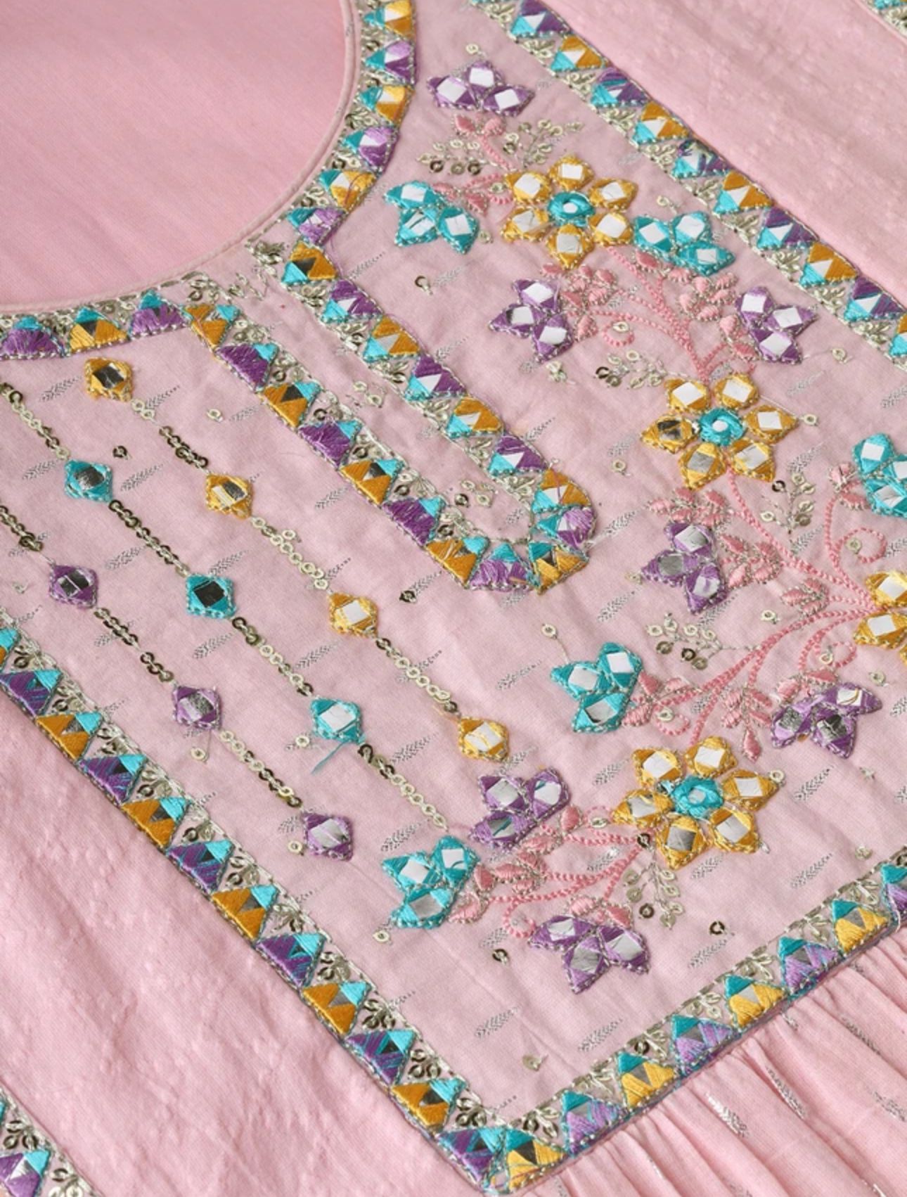 Pure Cotton Kurta with Trousers &Dupatta in Berlin