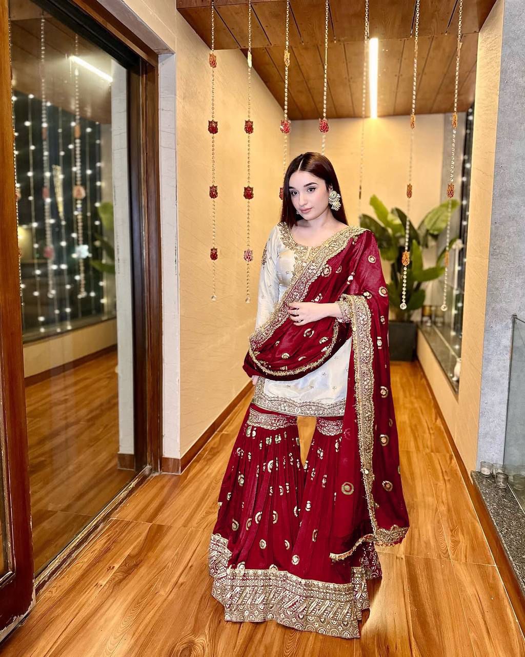 PARTY WEAR EID SPECIAL SHARARA SET IN BERLIN