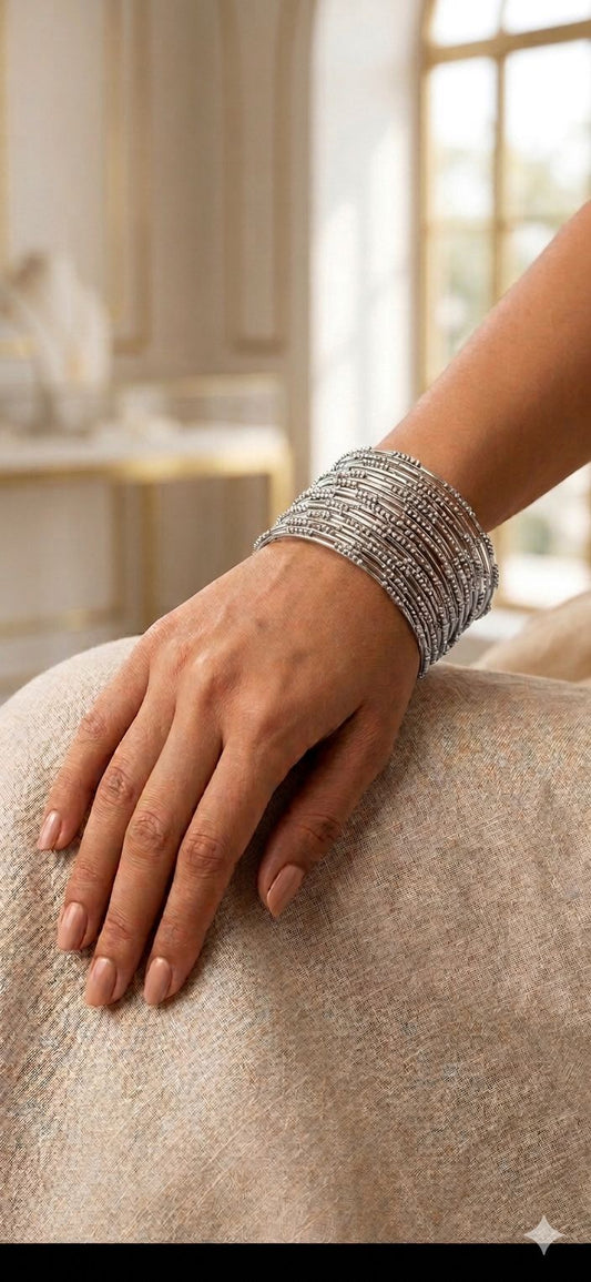 Silver Antique Bangles in Germany