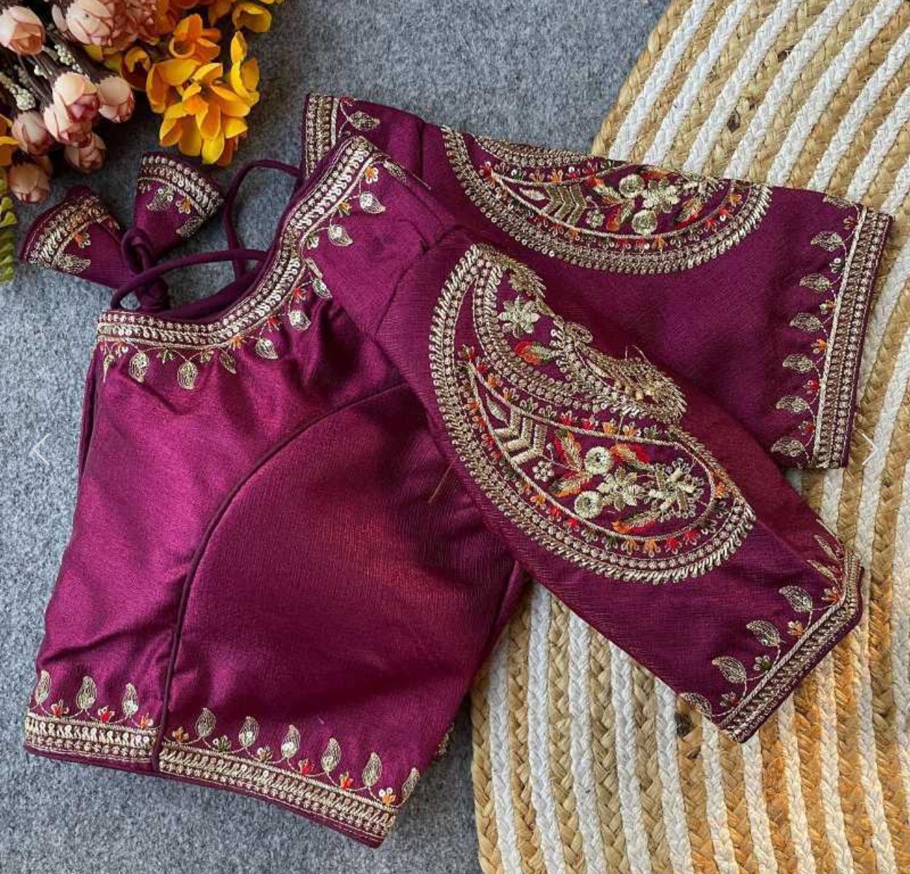 Rani Party wear heavy blouse in Berlin