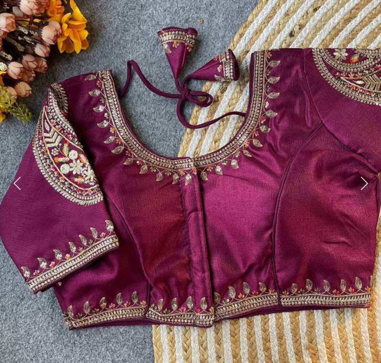 Rani Party wear heavy blouse in Berlin