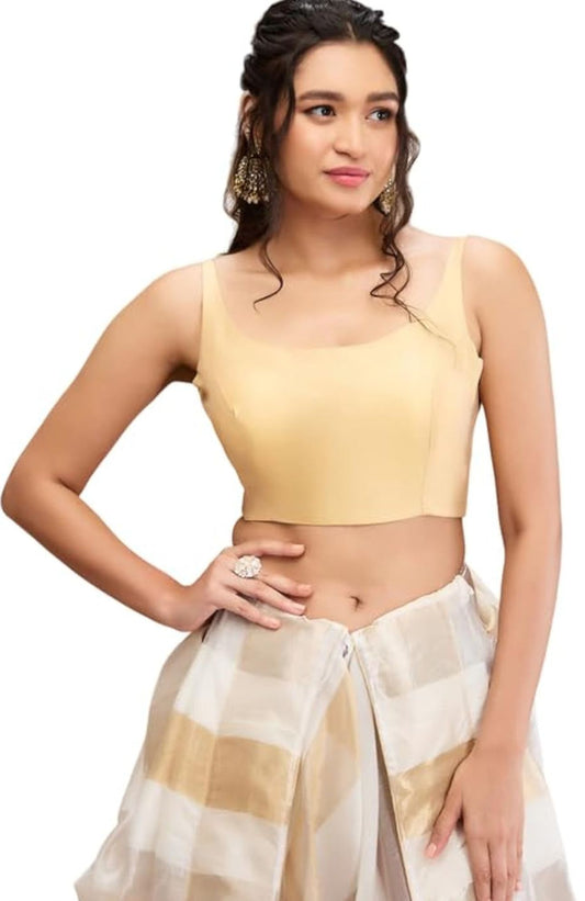 Golden Women Women Back Open Blouse in Germany