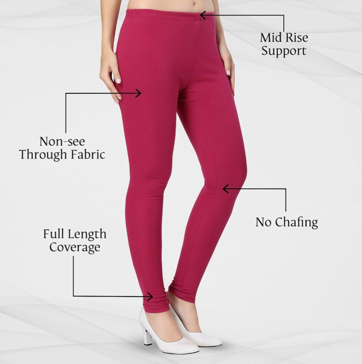 Pink Indian Churidar Ethnic Wear Legging In Germany