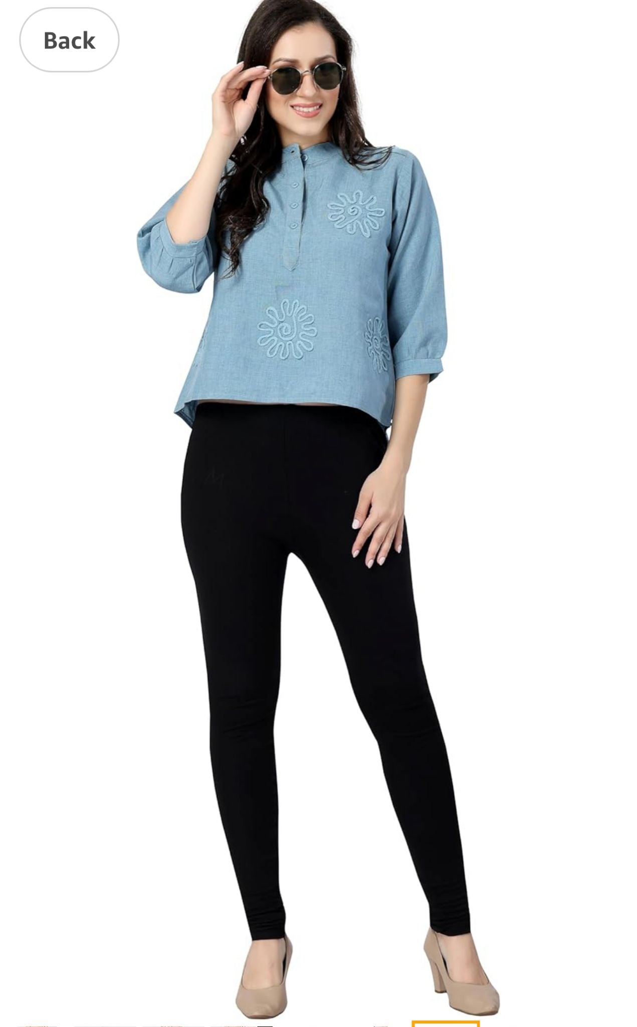 Black Indian Churidar Ethnic Wear Legging In Germany