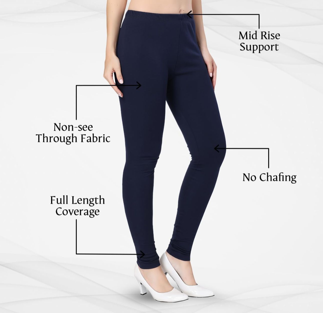 Navy blue Indian Churidar Ethnic Wear Legging In Germany