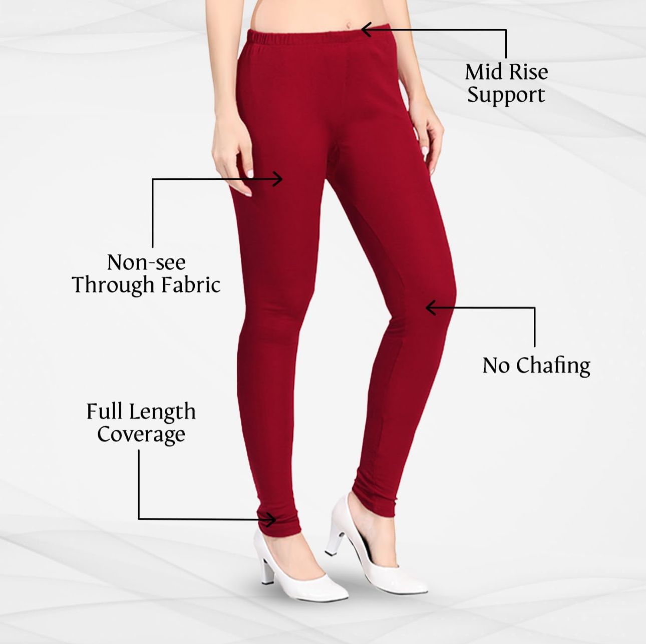 Maroon Indian Churidar Ethnic Wear Legging In Germany