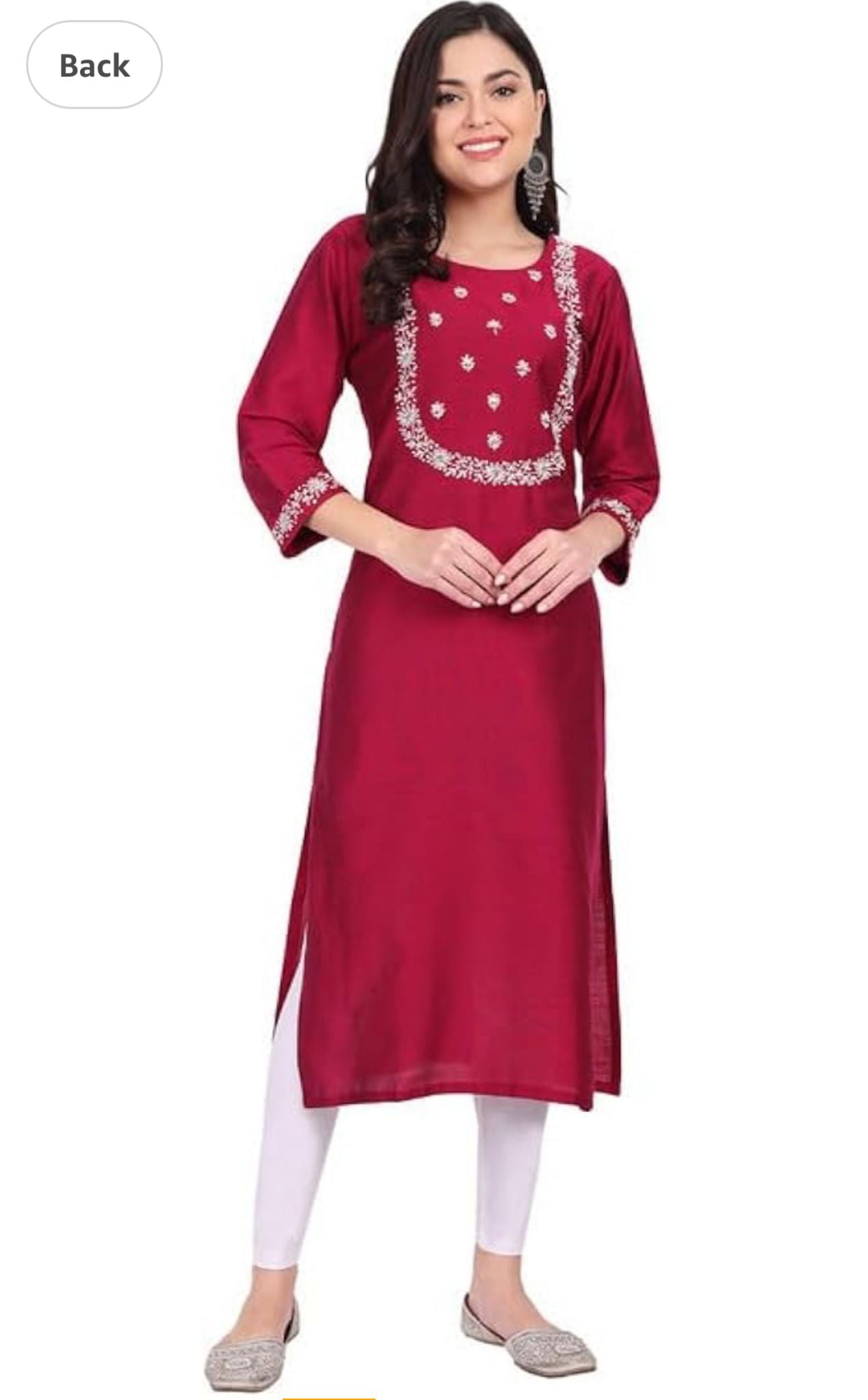 White Indian Churidar Ethnic Wear Legging In Germany