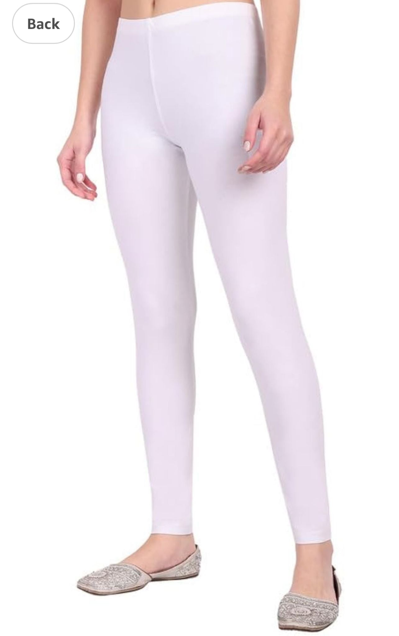 White Indian Churidar Ethnic Wear Legging In Germany