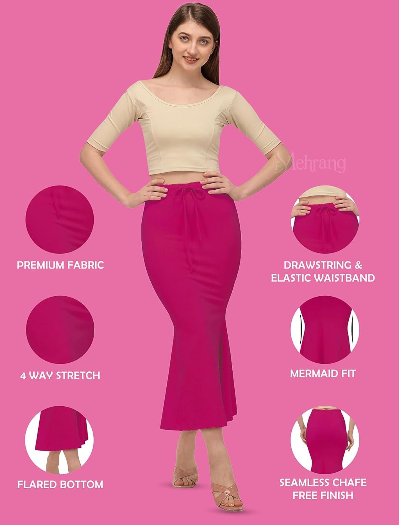 Dark Pink Shapewear Petticoat in Germany