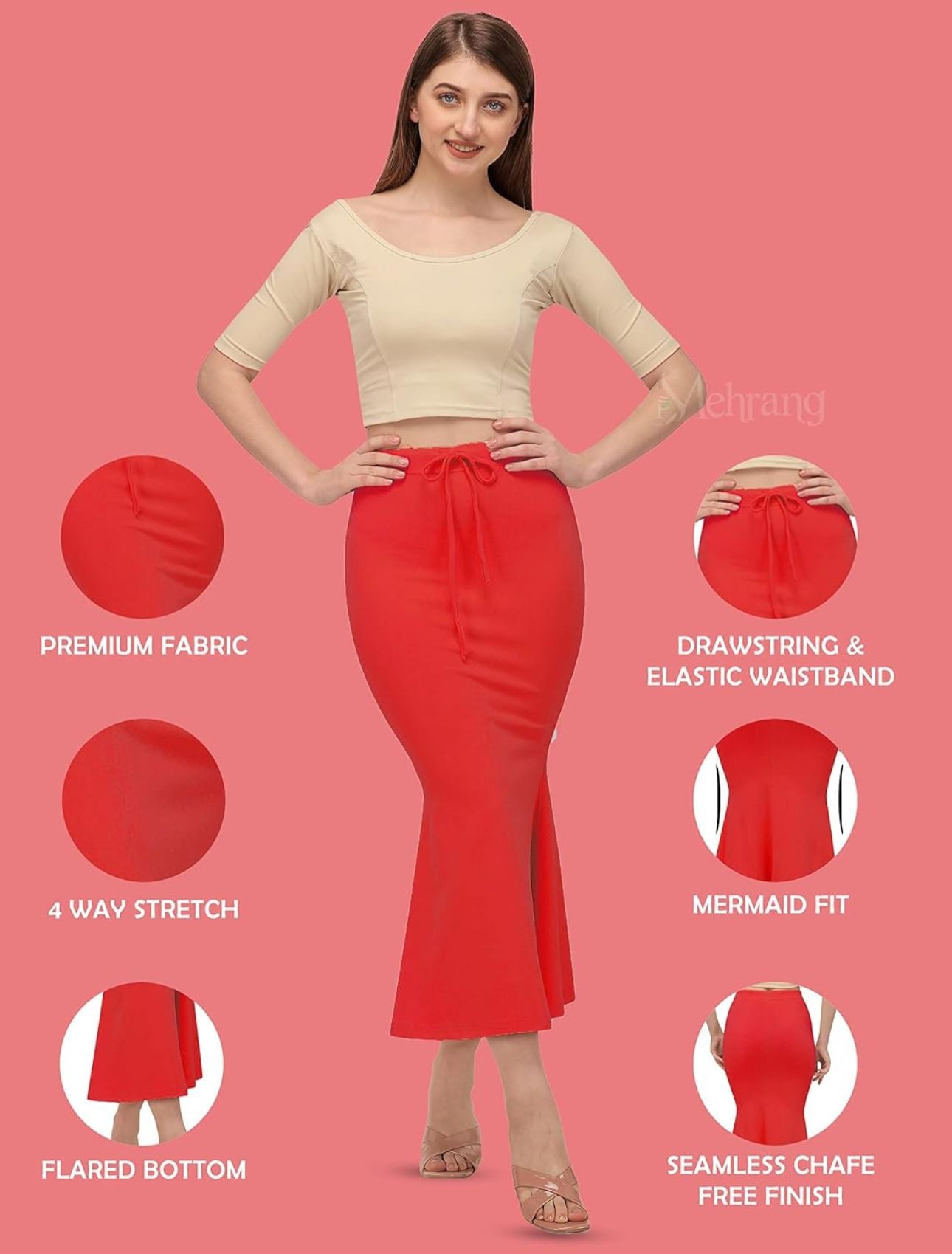 Red Shapewear Petticoat in Germany
