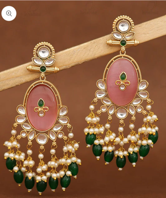 Anokhi Premium Gold Danglers in Germany