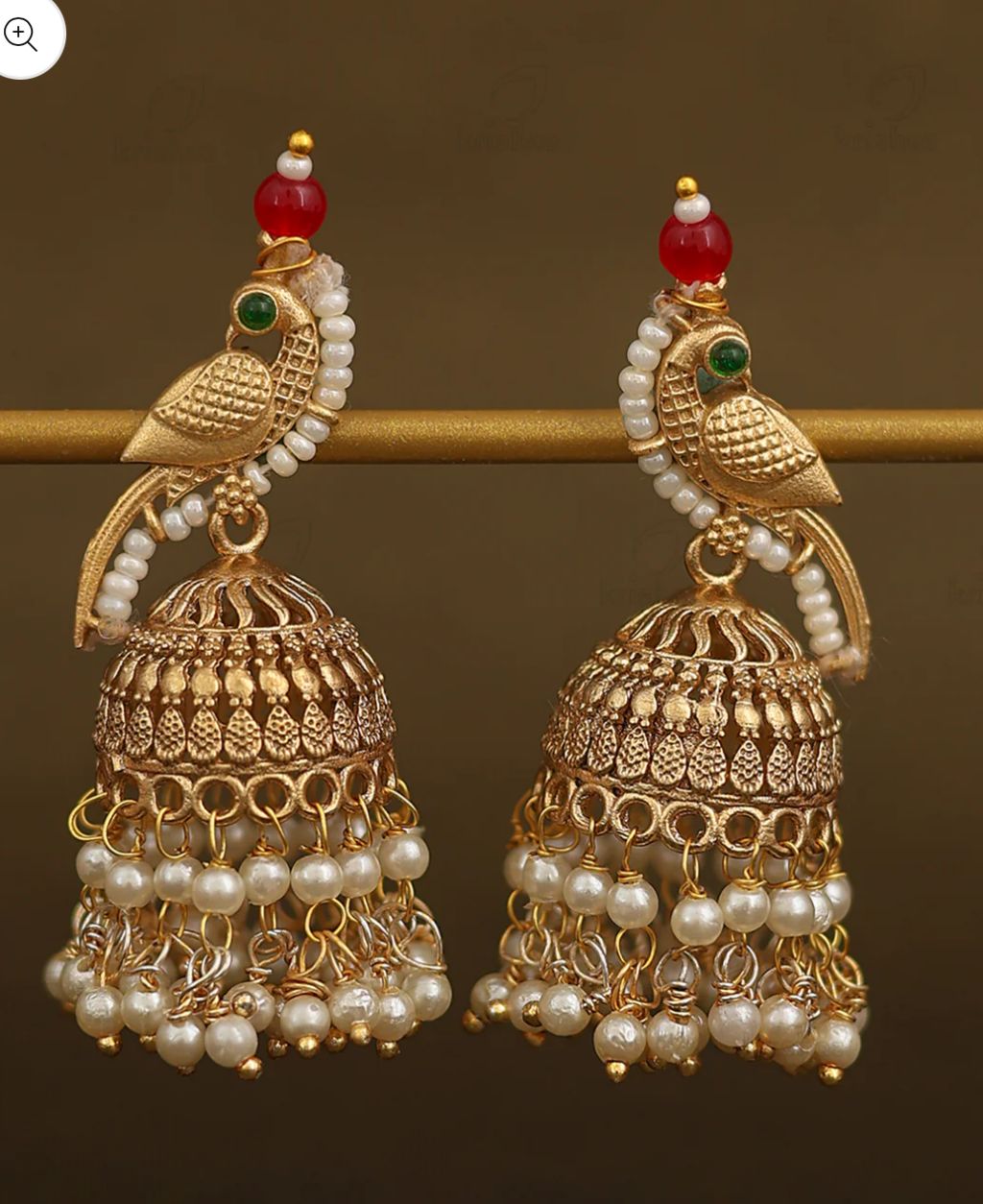 Nakshi Gold Jhumki Earrings In Germany