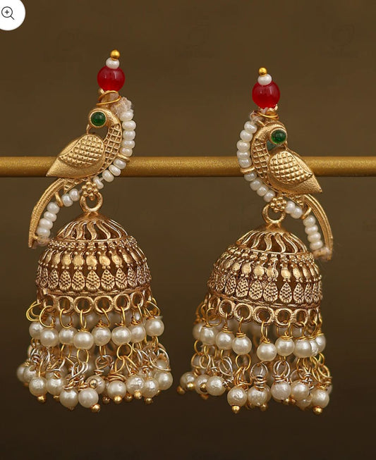 Nakshi Gold Jhumki Earrings In Germany