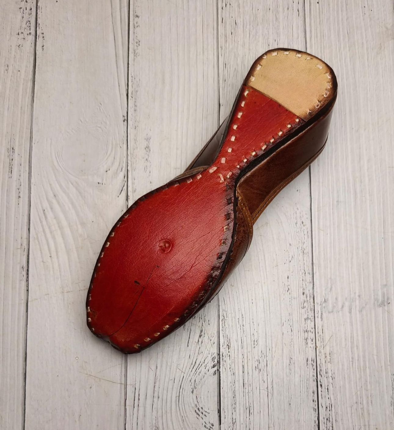 Brown Punjabi Juttis Pure Leather in Germany