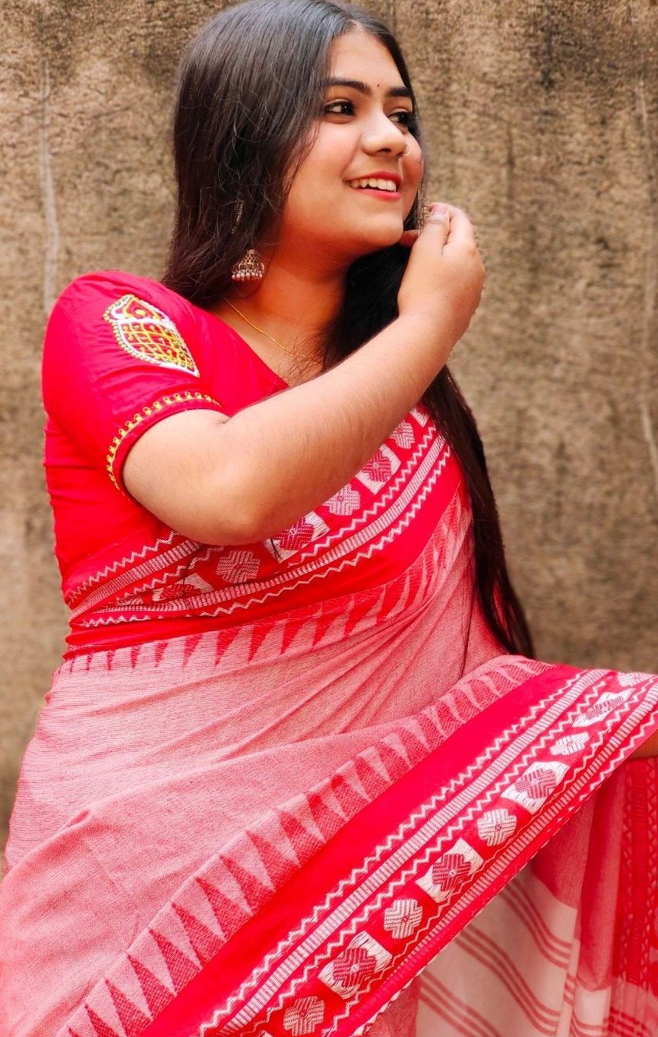 Ethnic Motifs Woven Design Khadi Saree in Berlin