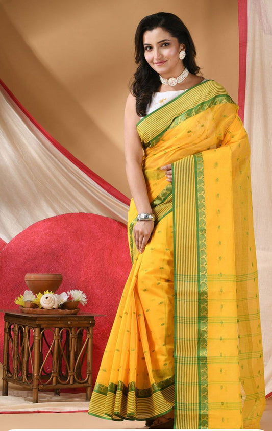 Woven Design Pure Cotton Jamdani Saree in Germany