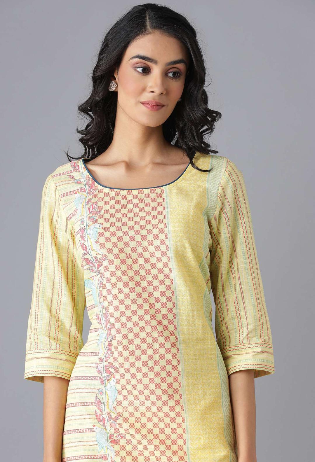 Yellow Modern Ethnic kurta in Germany