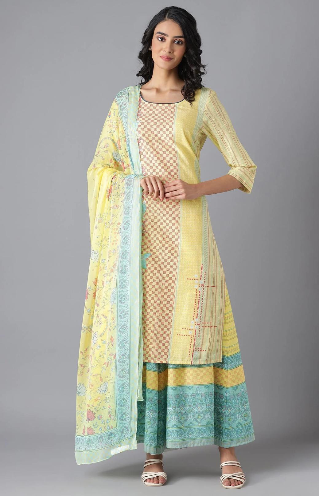 Yellow Modern Ethnic kurta in Germany