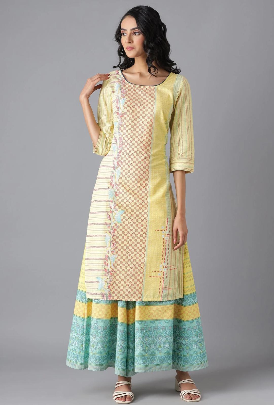 Yellow Modern Ethnic kurta in Germany