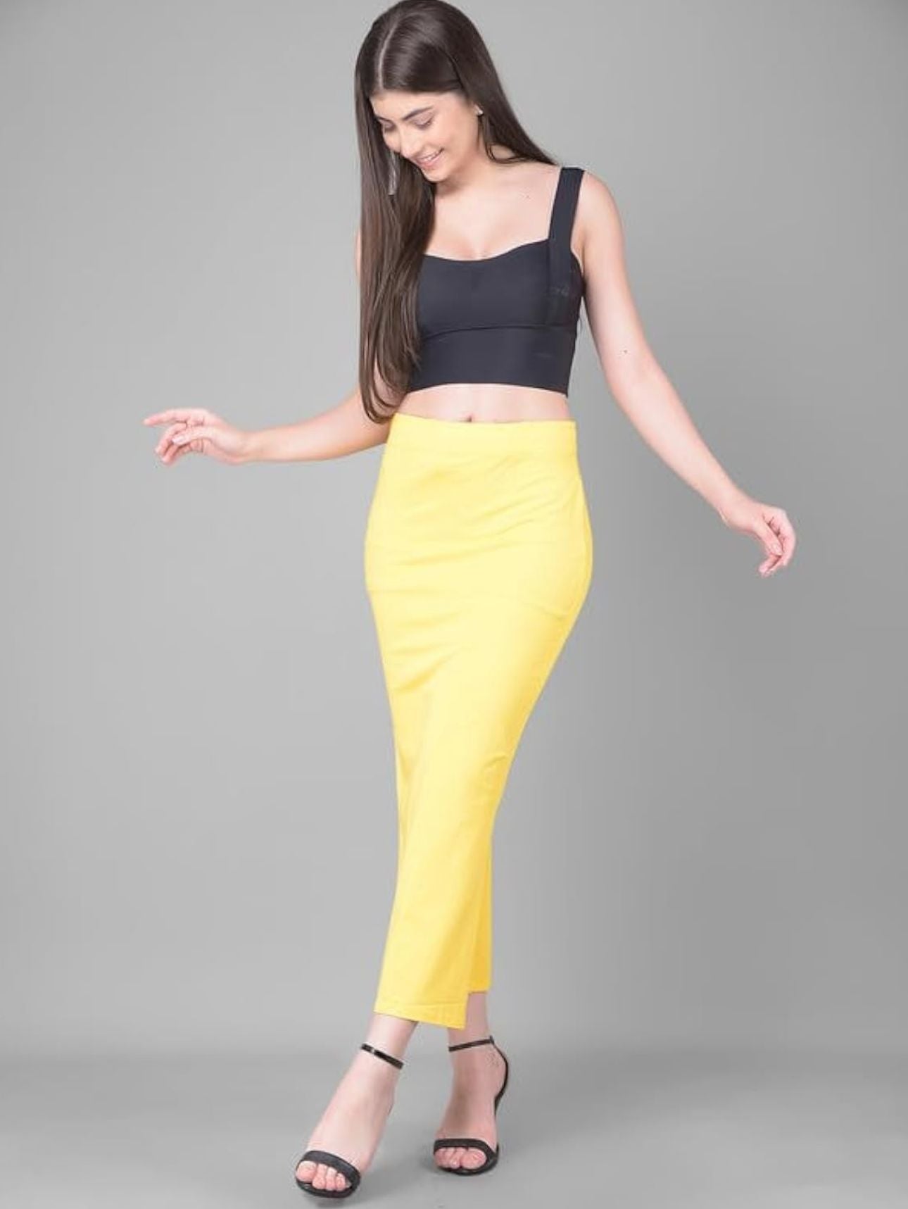 Comfort Lady Women Cotton Blend Saree Shapewear/Saree Shapers Underskirt/Saree Petticoat in Germany