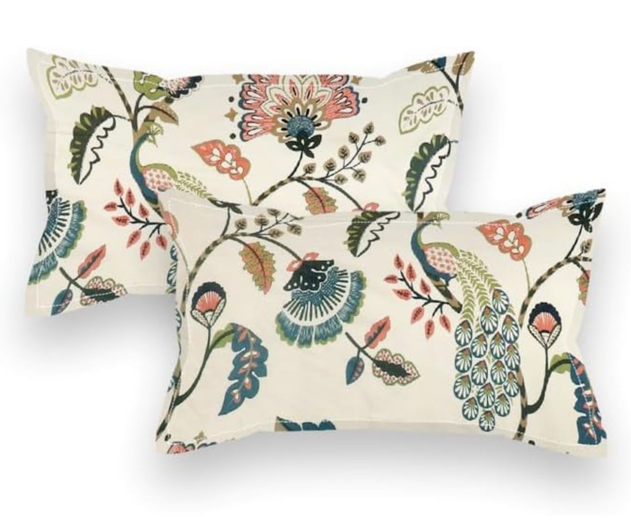 Floral Microfibre King Bedsheet with 2 Pillow Covers in Berlin