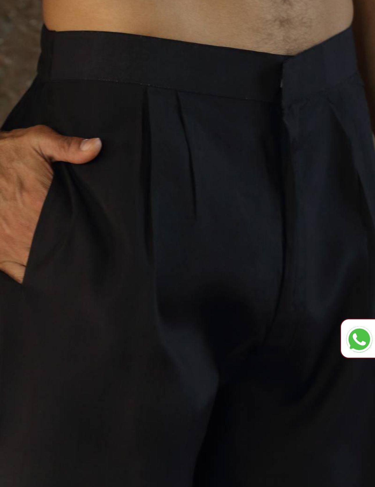 Cotton Silk Ethnic Motifs Embroidered Black Kurta With Trouser Pant in Germany