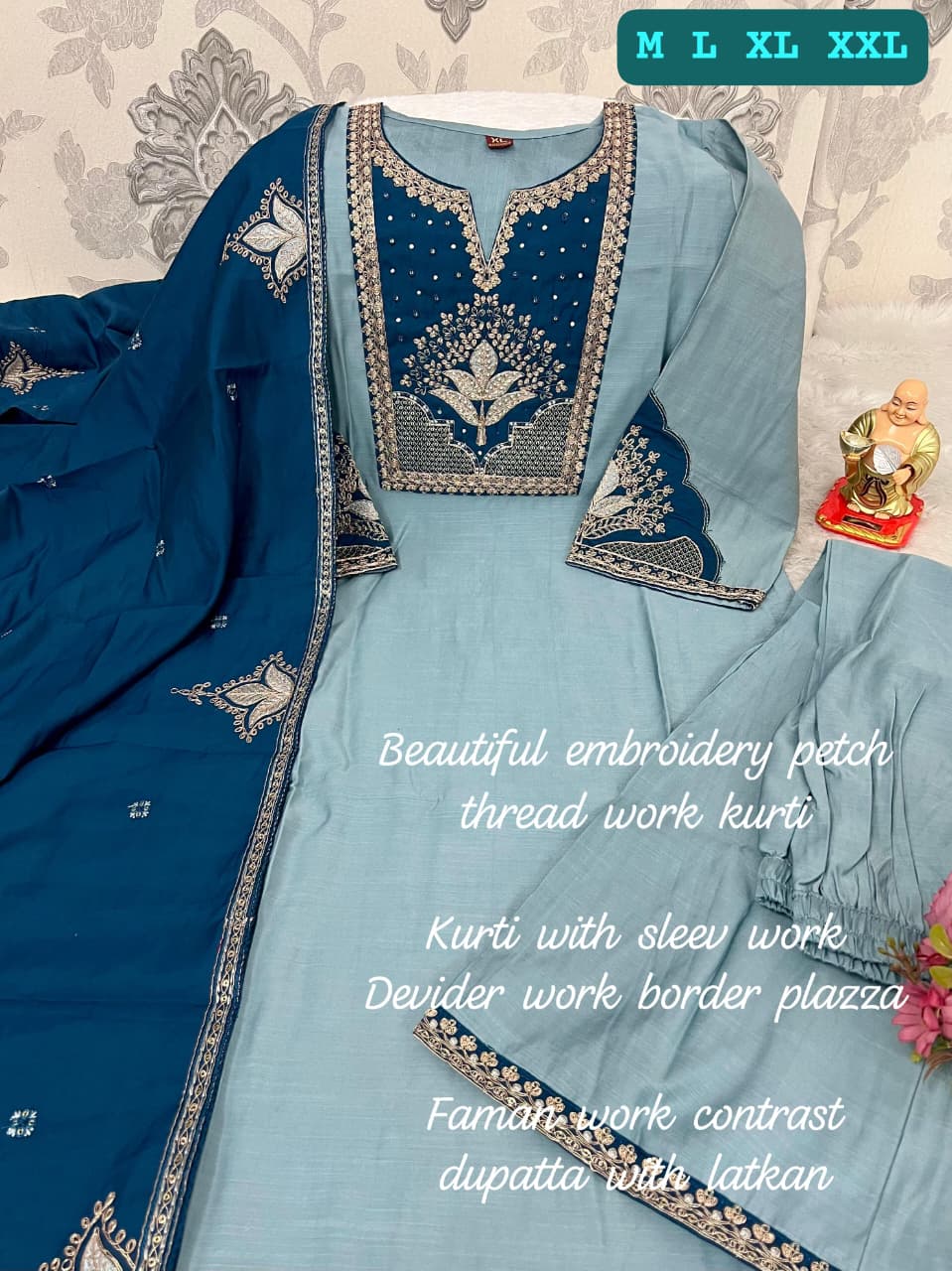 Heavy beautiful embroidery & sequence work Suit in Berlin