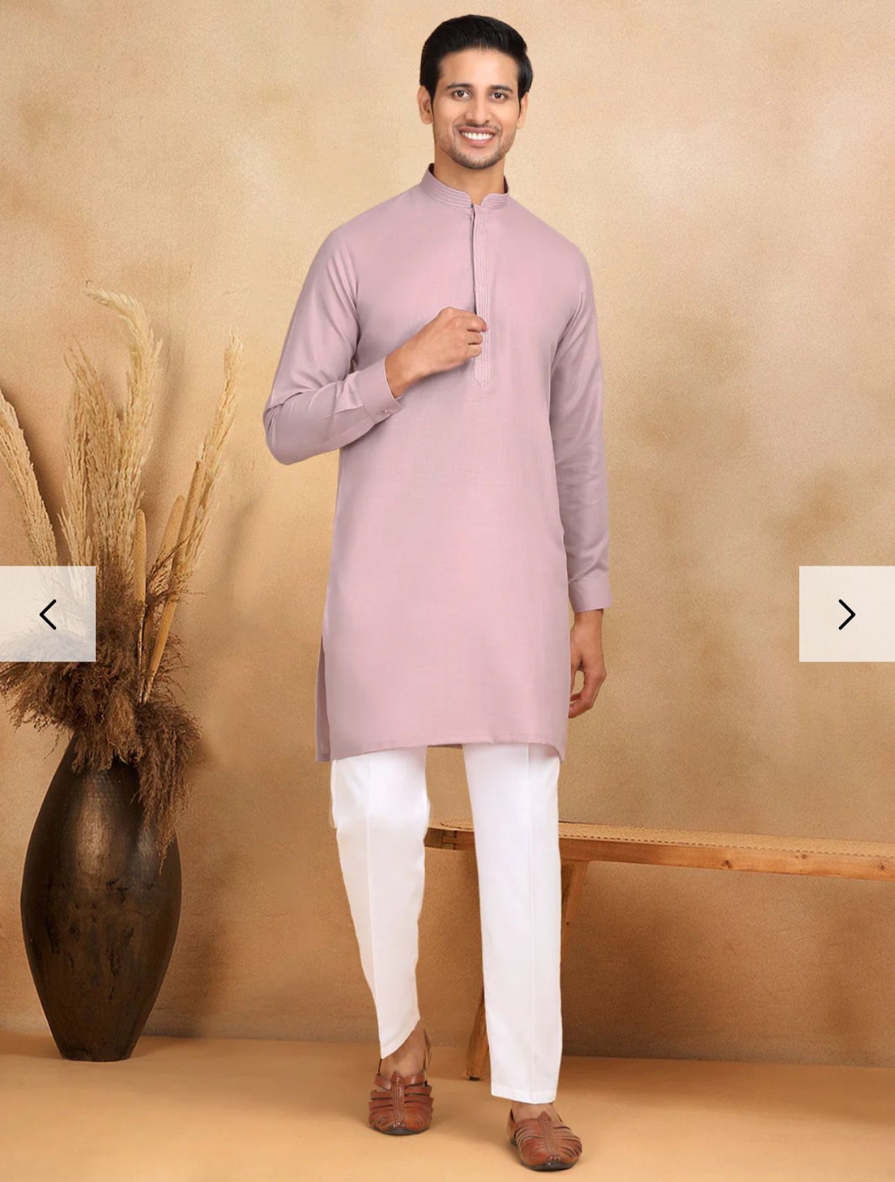 Cotton Regular Straight Kurta Trouser With Sequin Embroidery Open Nehru Jacket Set in Germany