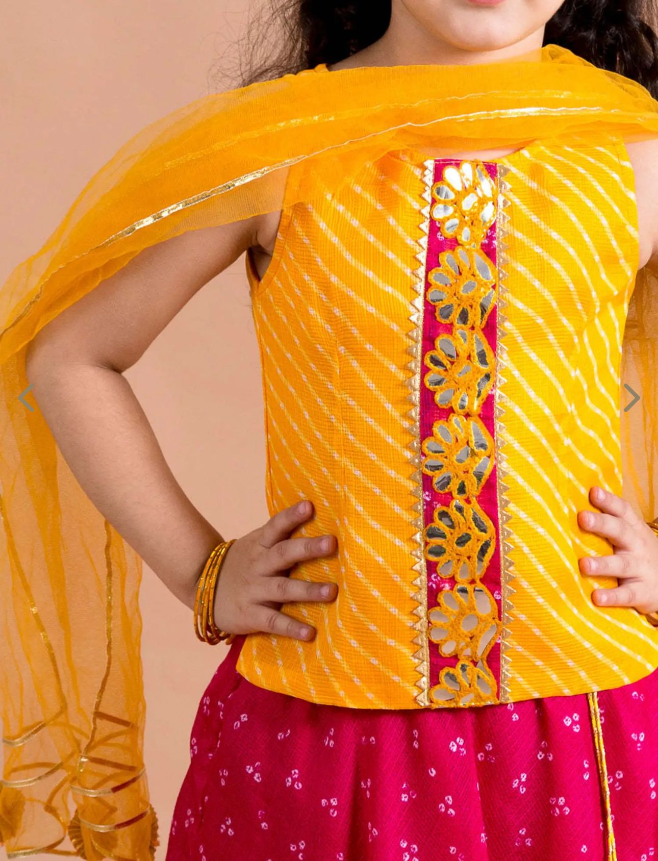 Girls Regular Fit Printed Lehenga Choli In Germany