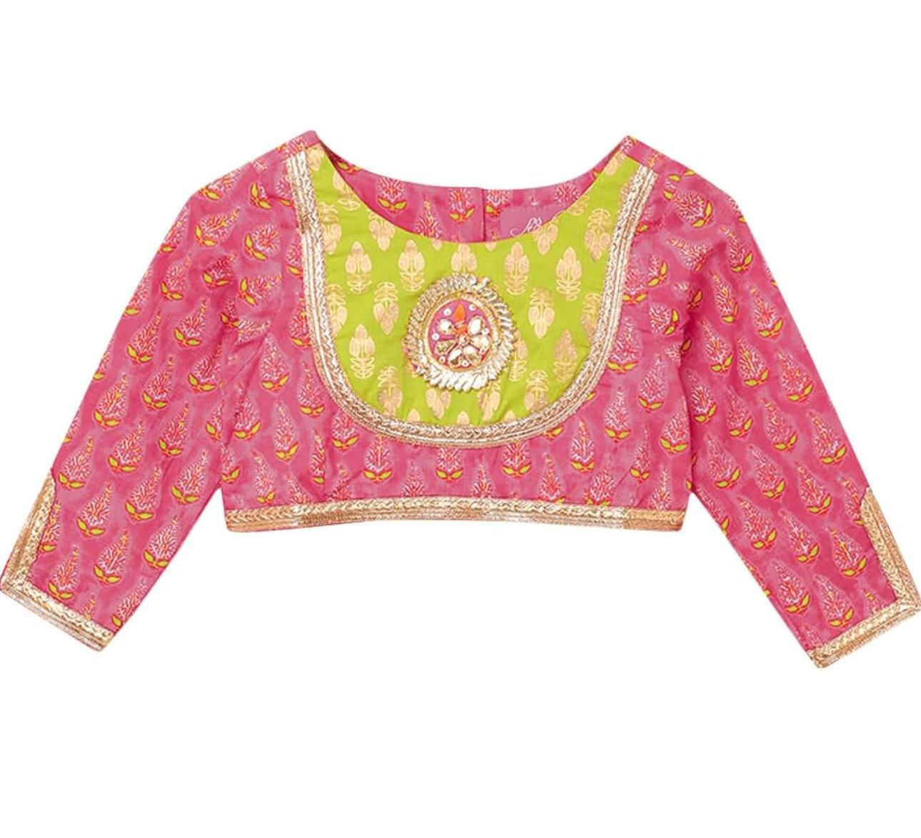 Girls Cotton Readymade Ethnic Lehenga Set in Berlin