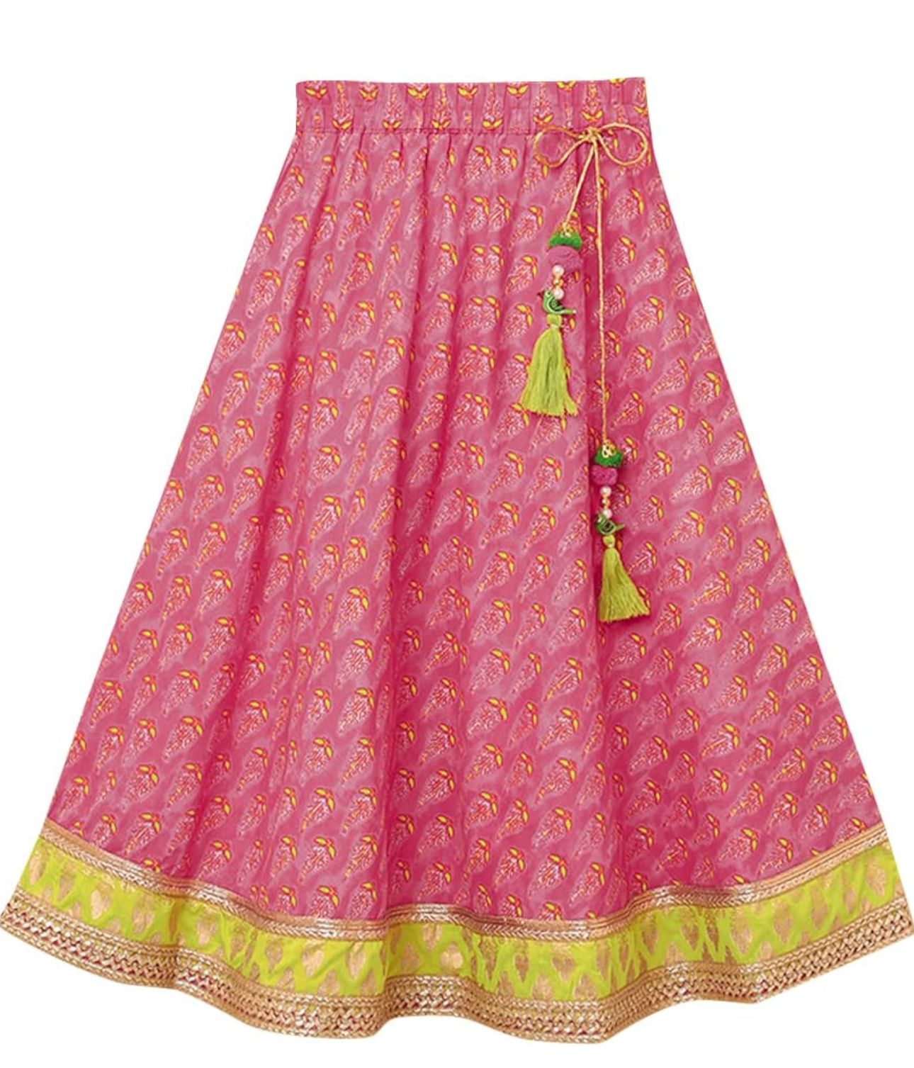 Girls Cotton Readymade Ethnic Lehenga Set in Berlin