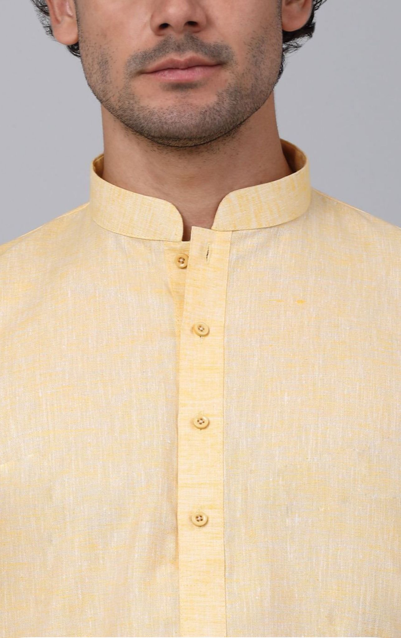 Mandarin Collar Long Sleeves Straight Kurta with Pant in Germany