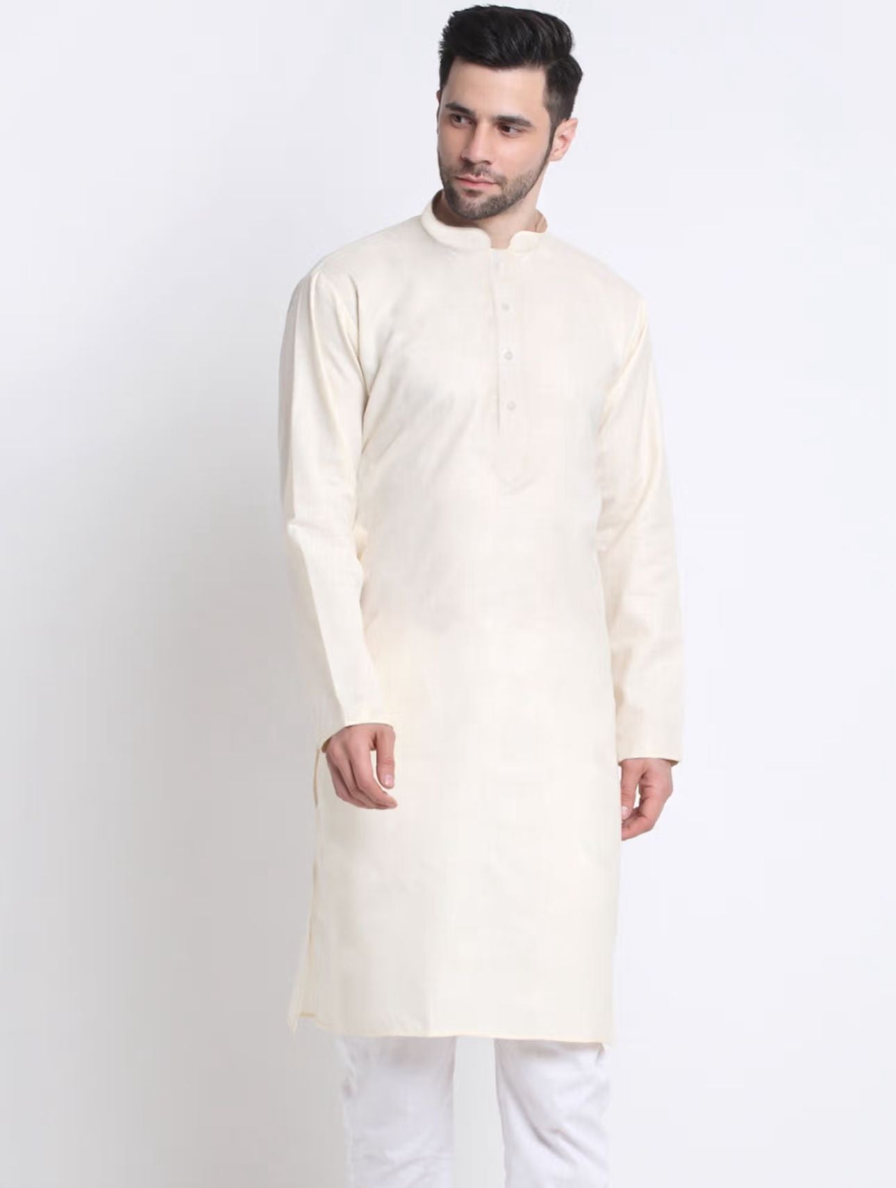 Men's Silk Kurta Churidar With Embroidered Zari Bandhgala Suit/Coat in Berlin