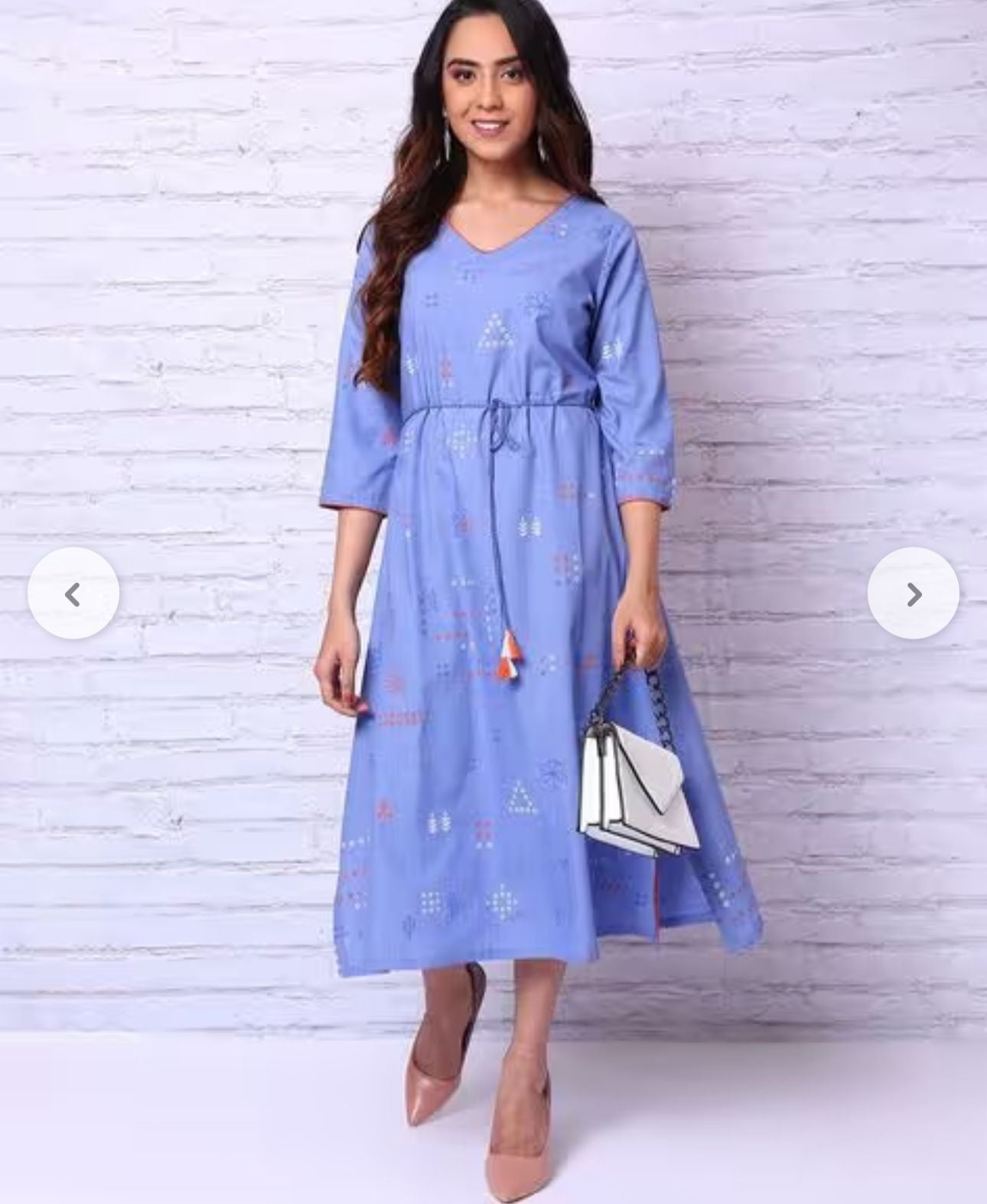 Women Printed A-Line Kurti in Germany