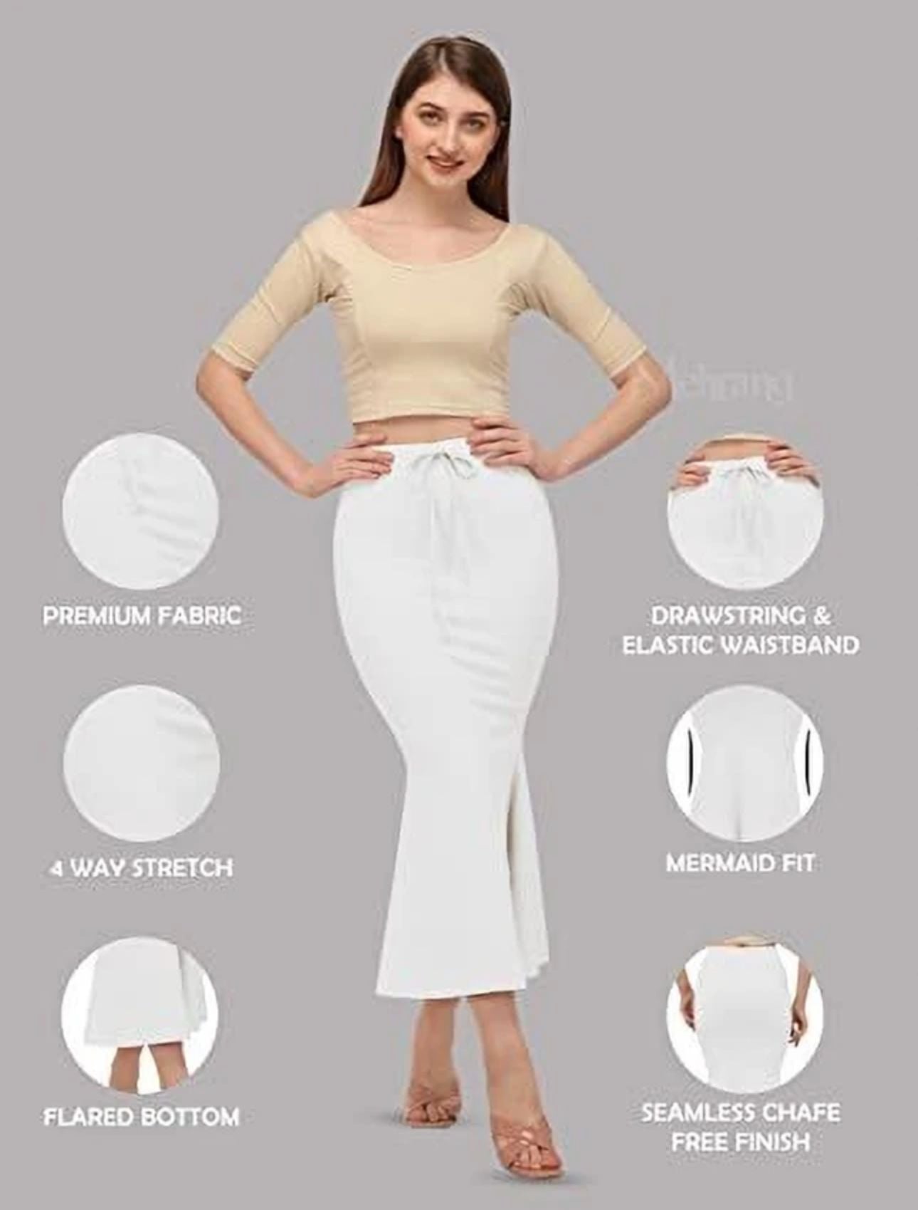 White Shapewear Petticoat in Germany