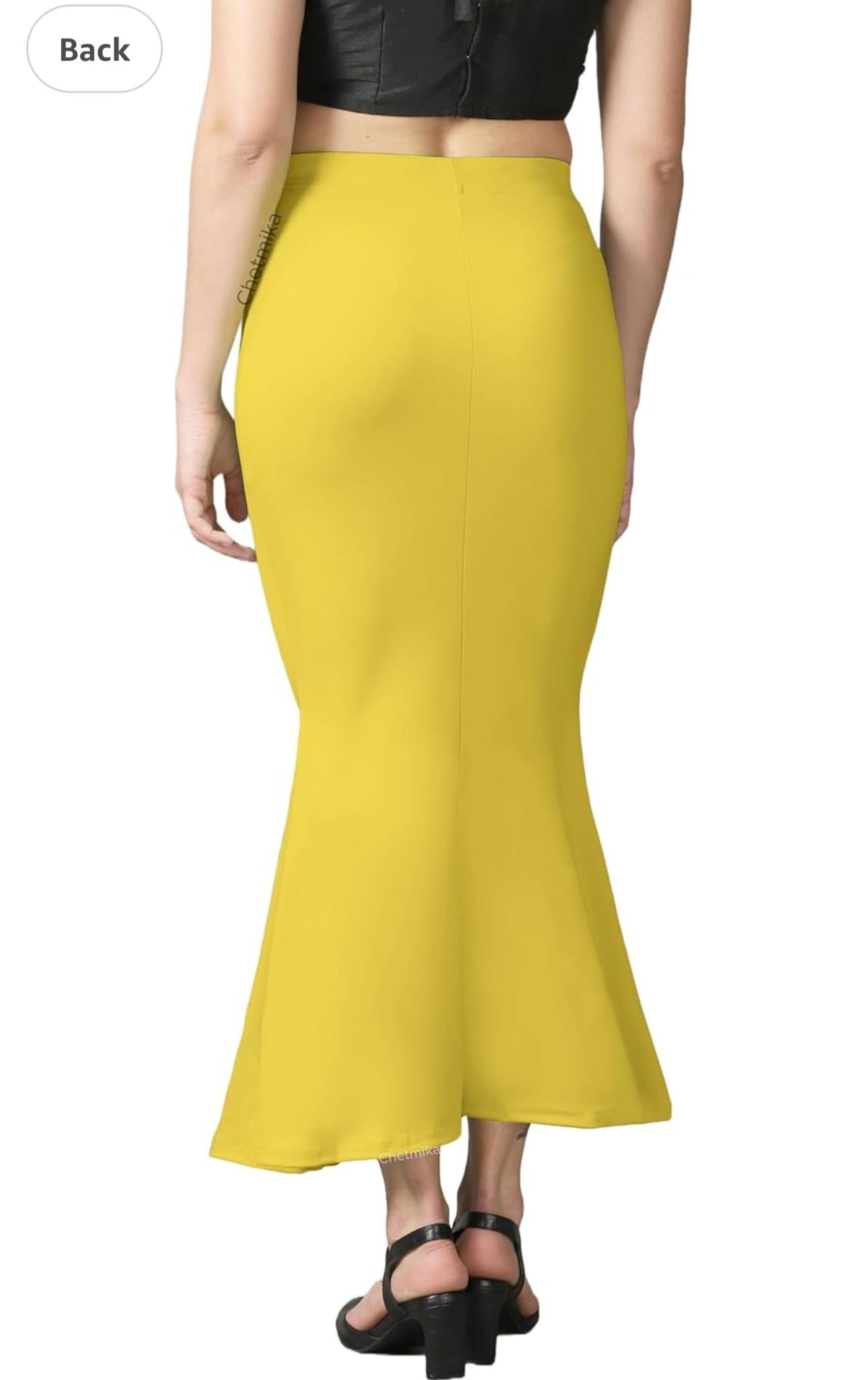 Yellow Women Saree Shapewear Petticoat Saree Shaper in Germany