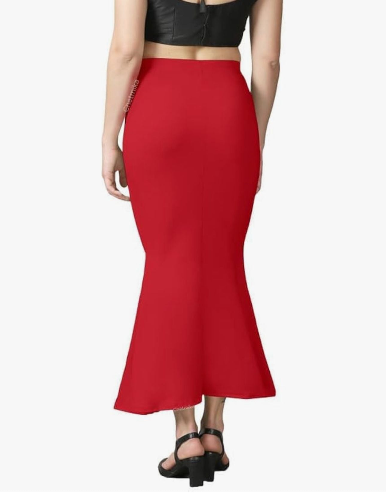 Red Women Saree Shapewear Petticoat Saree Shaper in Germany