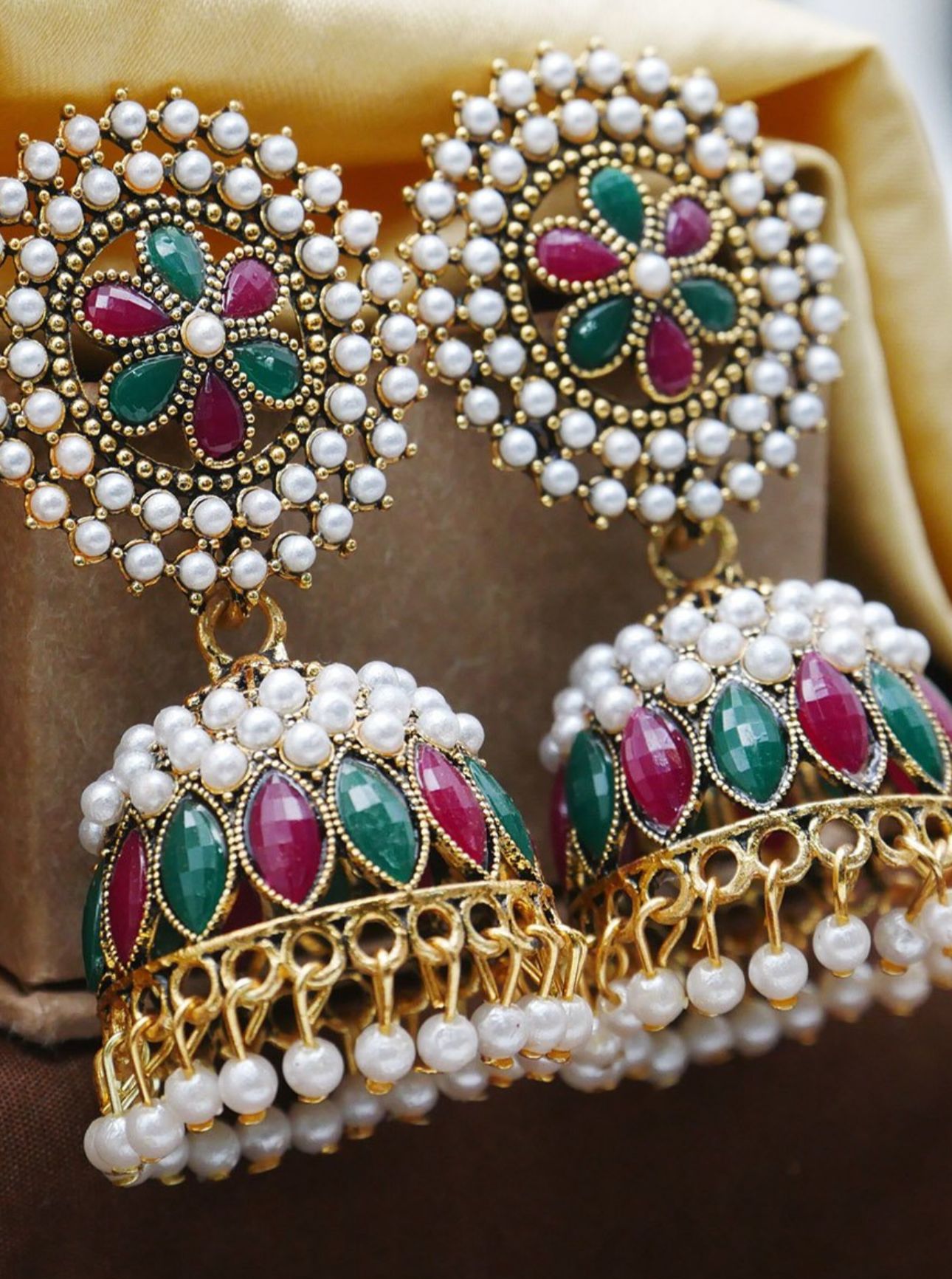 Contemporary Jhumkas Earrings in Berlin