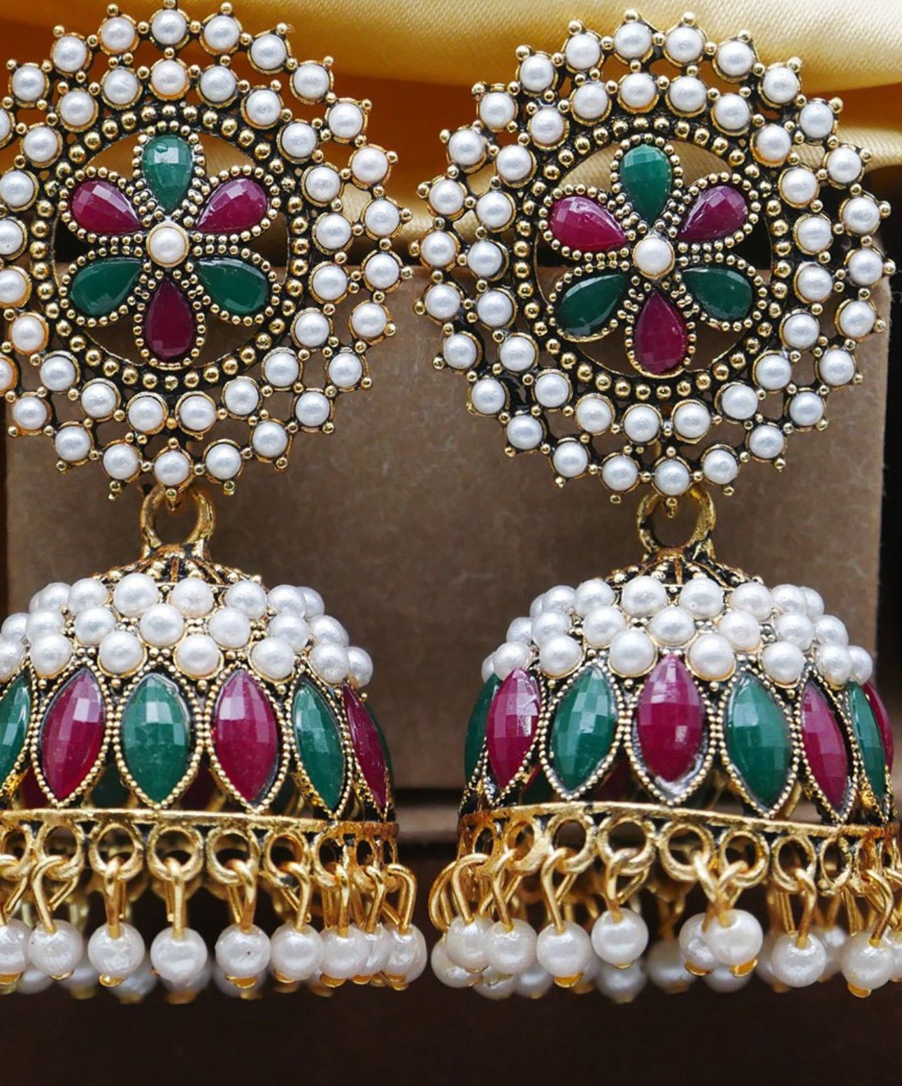 Contemporary Jhumkas Earrings in Berlin