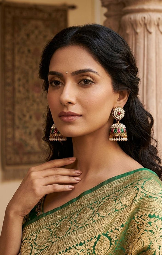 Contemporary Jhumkas Earrings in Berlin