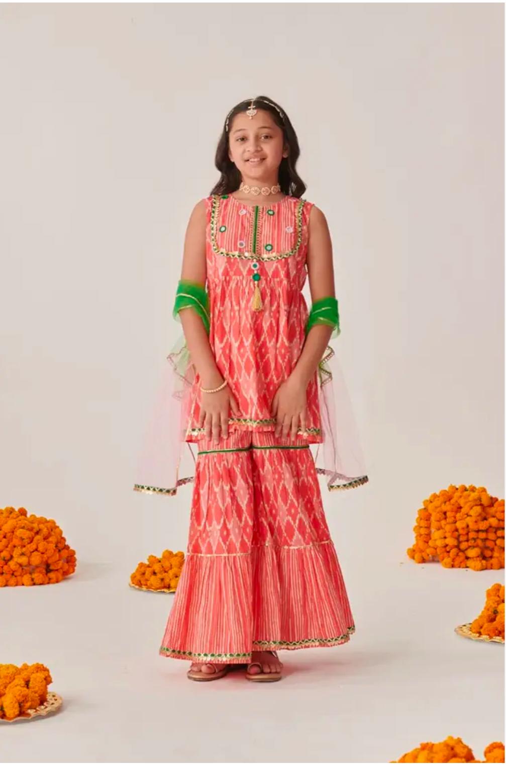 Girls Sharara Set in Germany