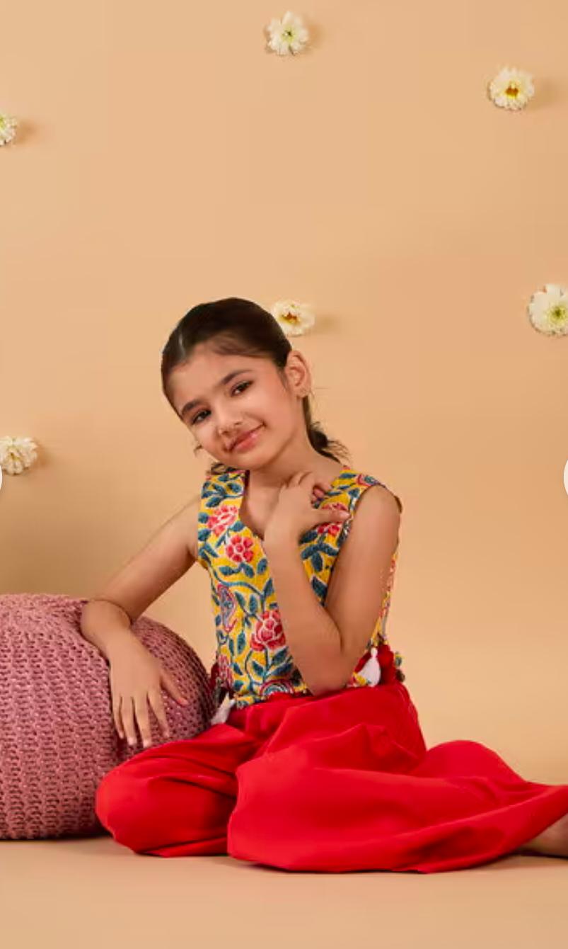 Girls Floral Pants with Top in Germany