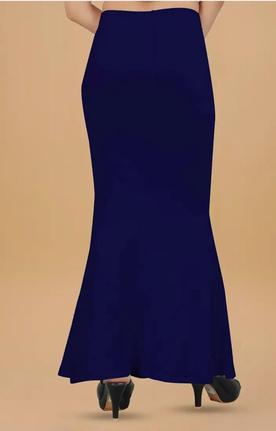 Navy Blue Stretchable Saree Shapewear Petticoat for Women in Berlin
