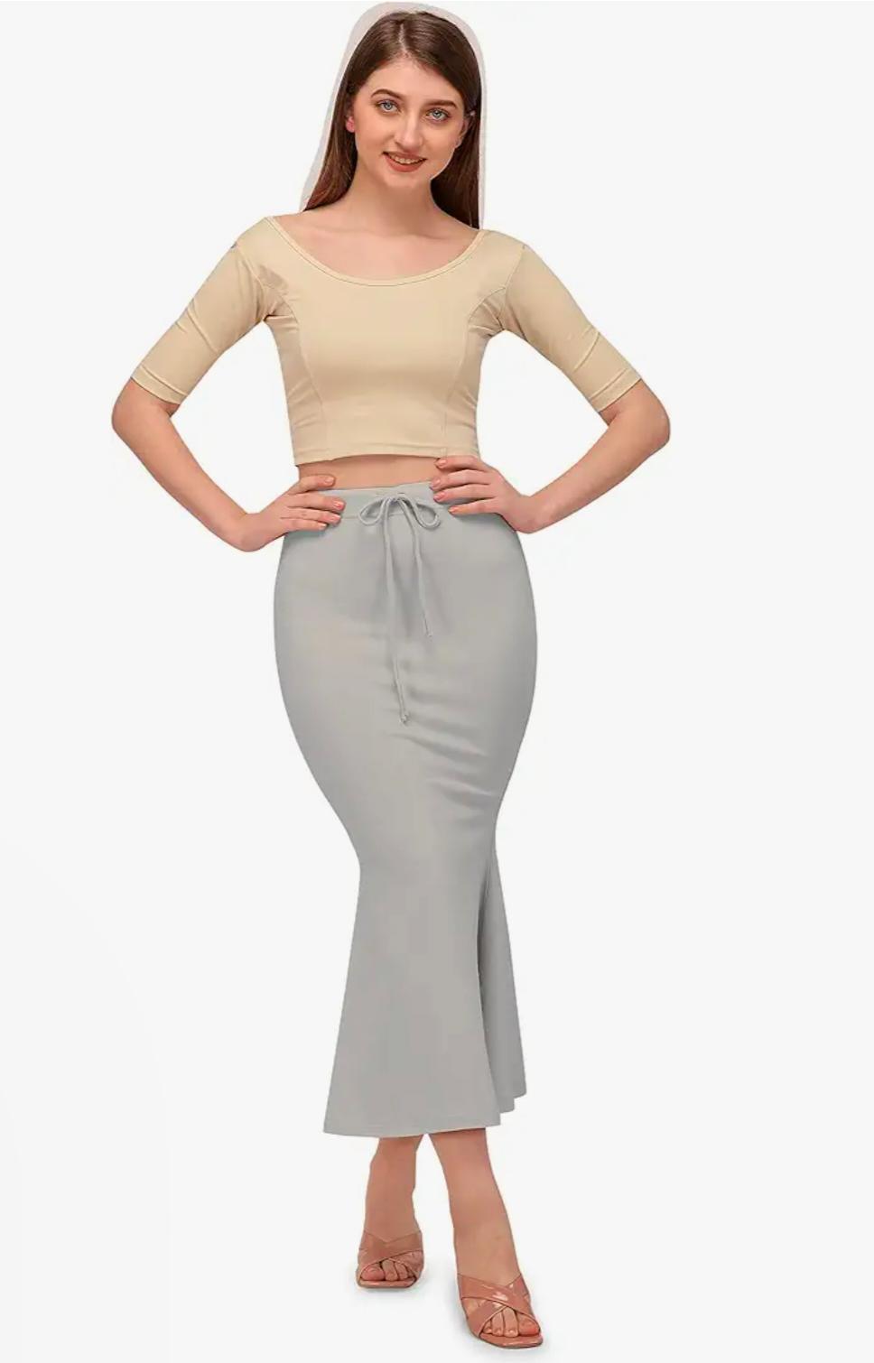 Grey Women's Saree Shapewear Petticoat in Germany