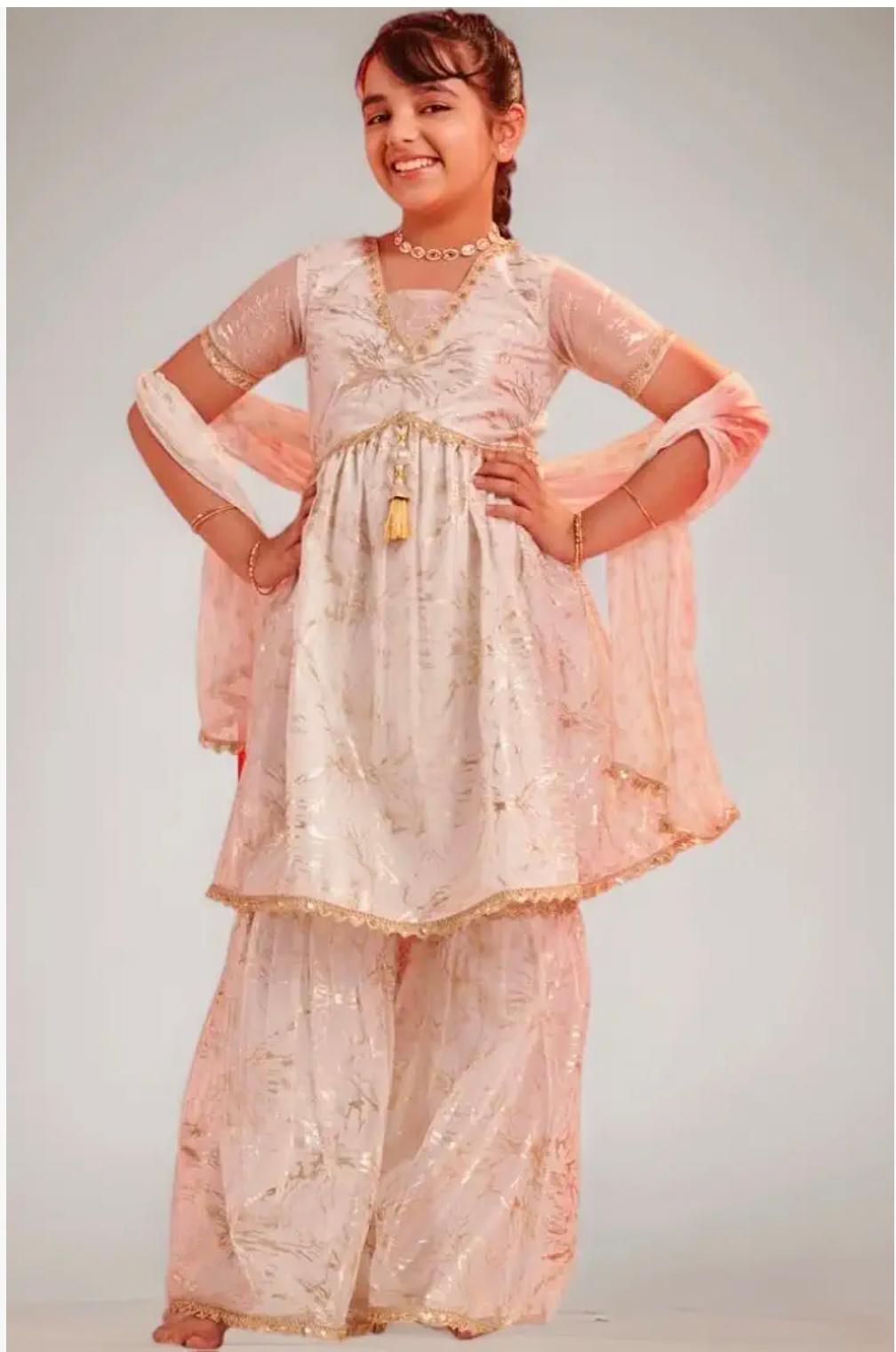 Girls Kurta & Sharara With Dupatta in Germany