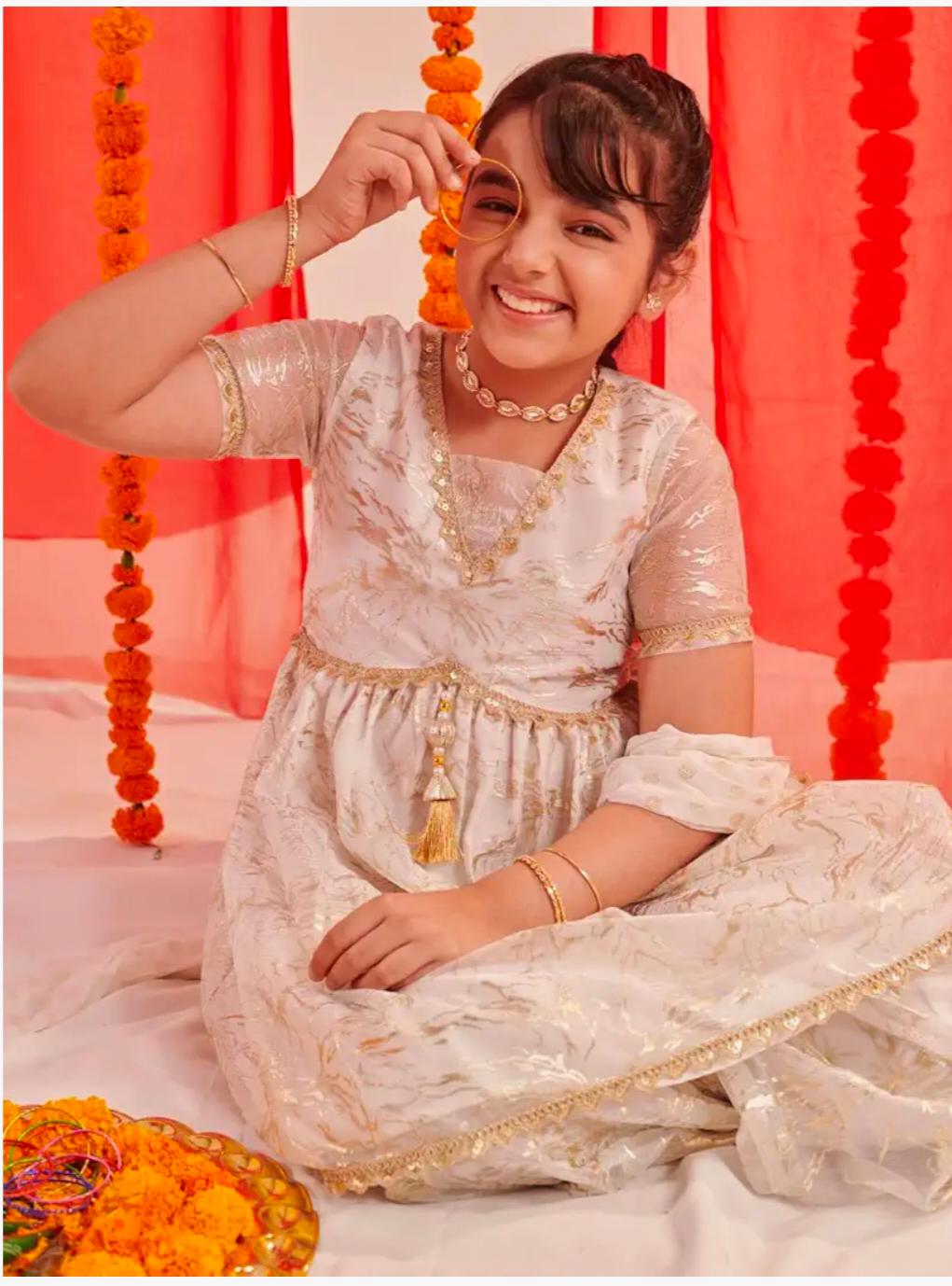 Girls Kurta & Sharara With Dupatta in Germany