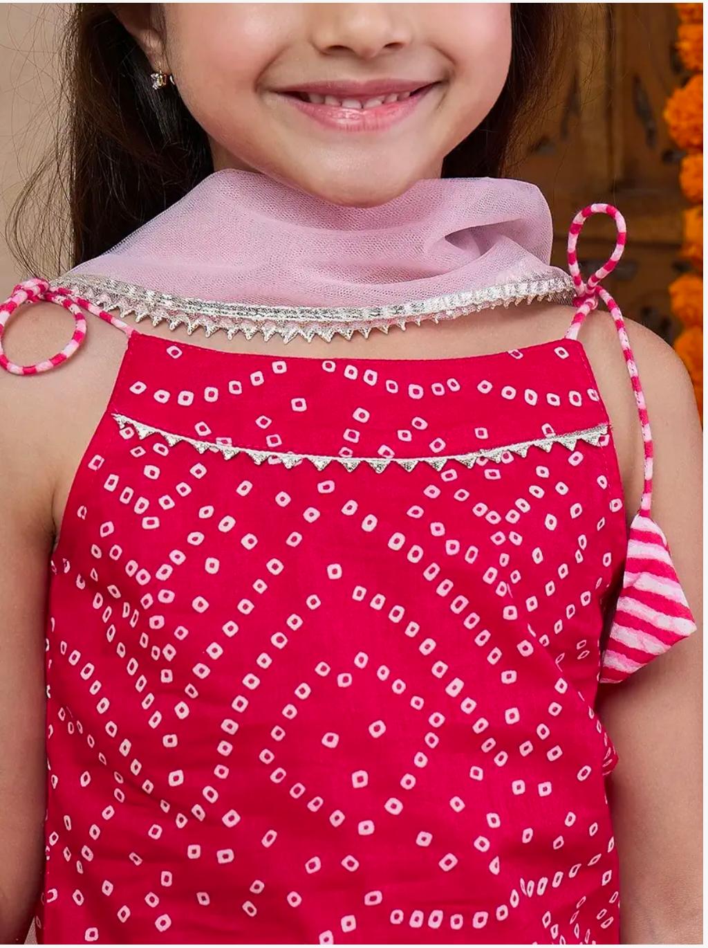 Girls Kurti Sharara and Dupatta set in Berlin