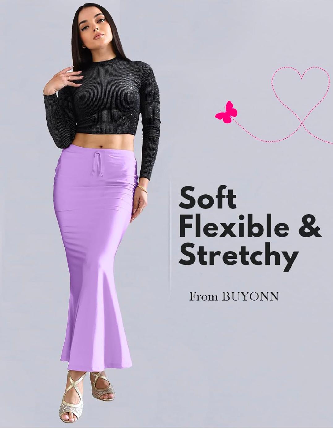 Lavender Saree Shapewear Petticoat for Women in Berlin
