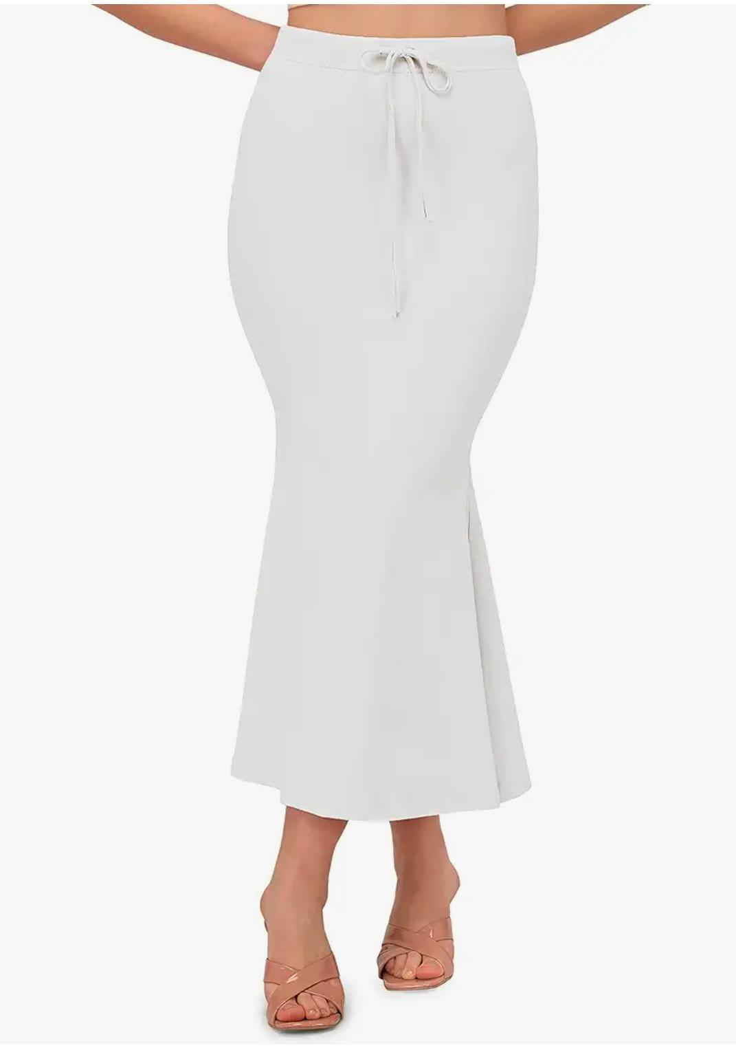 White Saree Shapewear Petticoat for Women in Berlin
